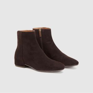Aquatalia Ulyssaa Espresso wedge booties!